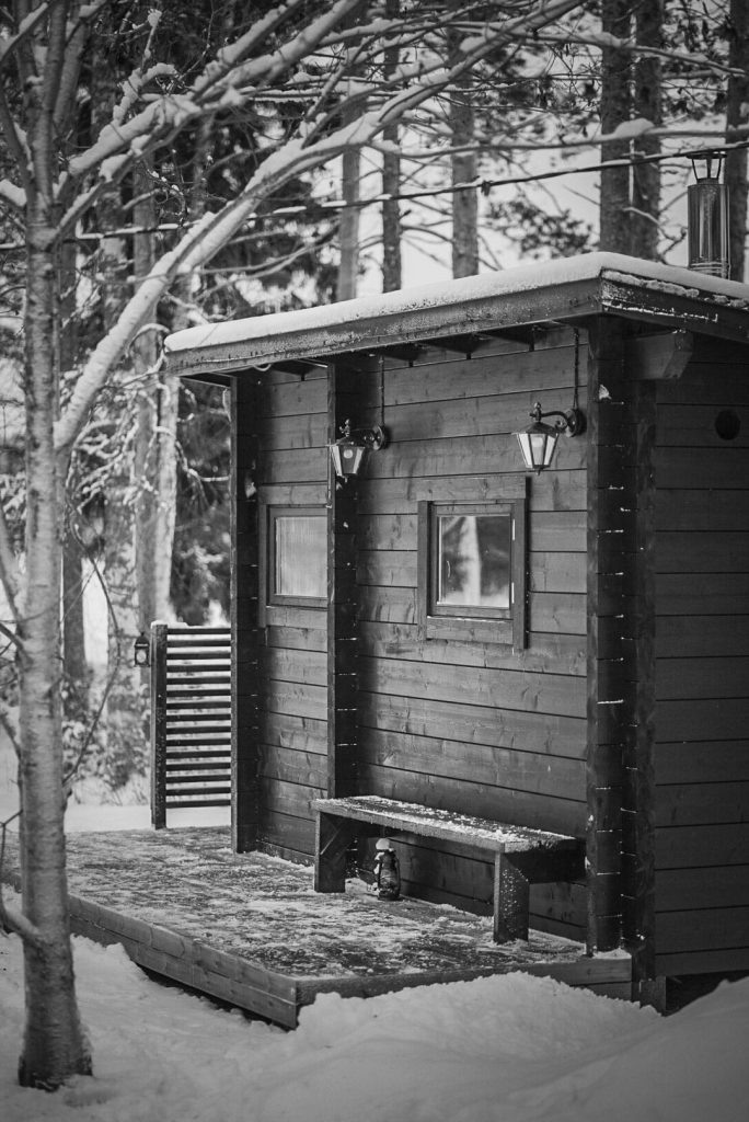 Clean design, high-quality materials, that's what the garden sauna is made of.