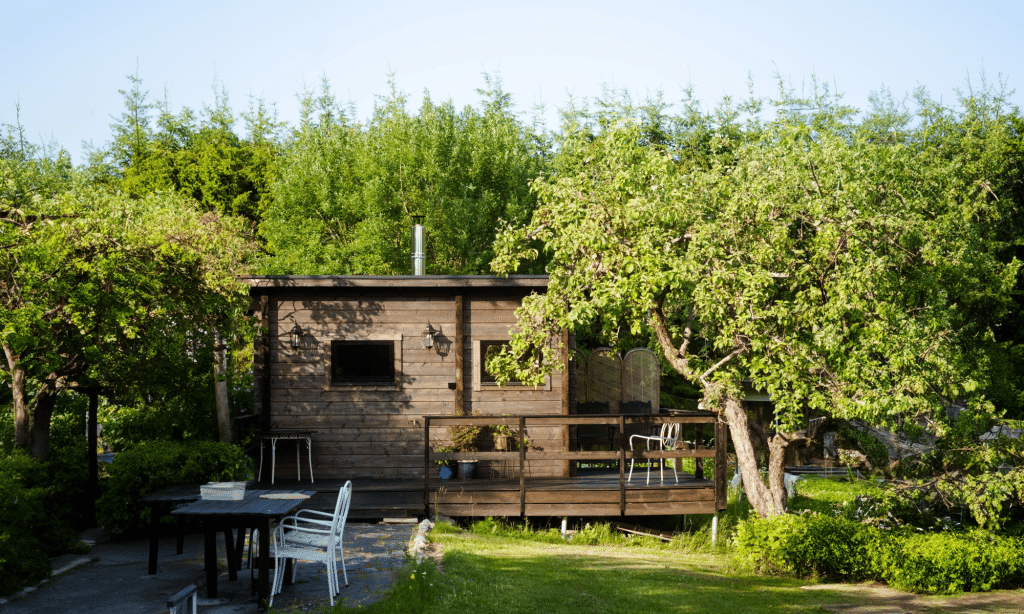 Ulkosauna, Pihasauna 10