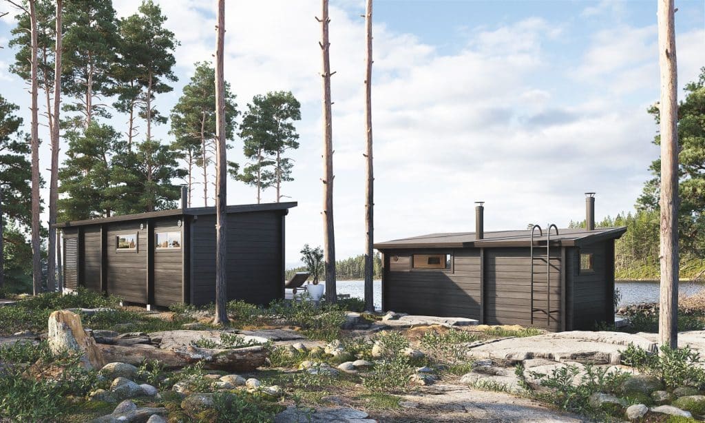 Villa 47 kesämökki paketti takaa