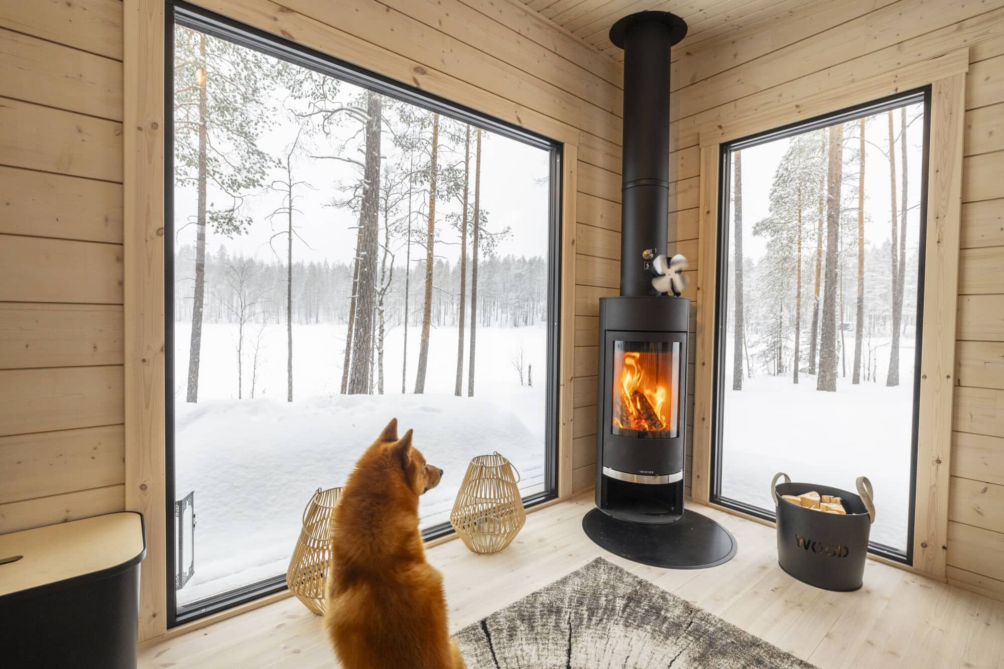 hirsisaunan käsittely