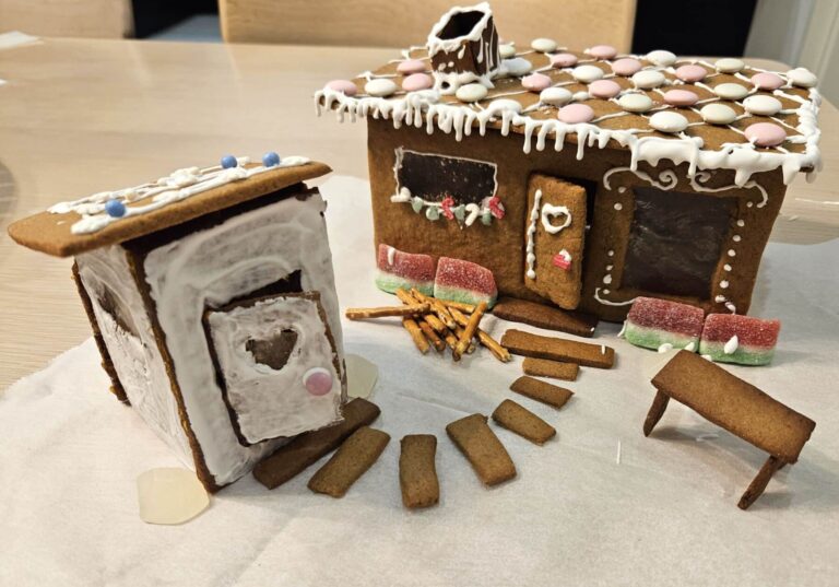 Lasten piparkakkutalokilpailun finalisti No. 3 (Ehtan piparkakkukisa 2025)