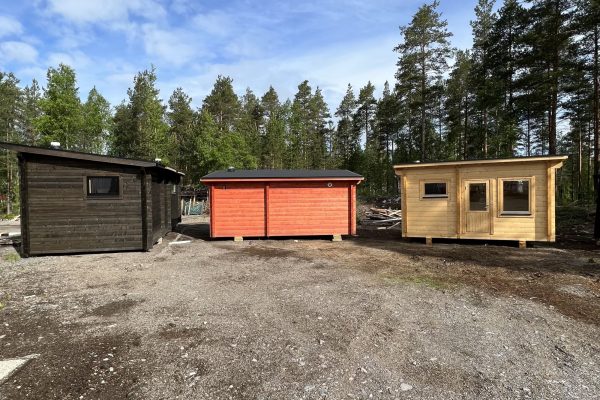 Valmis sauna tai pieni hirsimökki paketti - mitä avaimet käteen -toimitus sisältää?