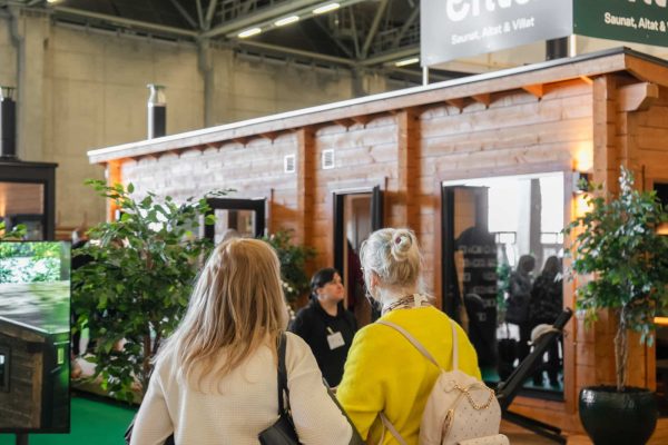 Saunamökki 30 messuilla